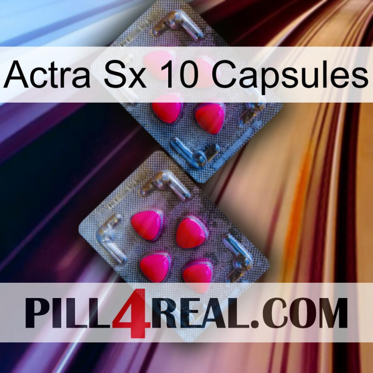 Actra Sx 10 Capsules 14